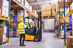 Cảm biến dành cho người đi bộ xe nâng giúp cứu sống