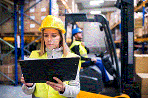 Cảm biến cho người đi bộ xe nâng cứu mạng