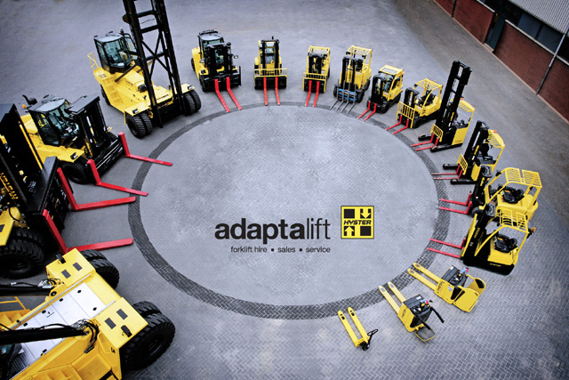 Adaptalift carries the Hyster range.