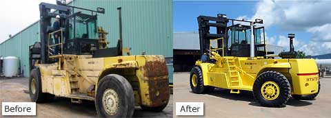 Hyster H970 Image courtesy of American Lift and Equipment