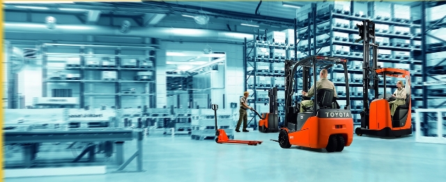 toyota warehouse forklifts #4