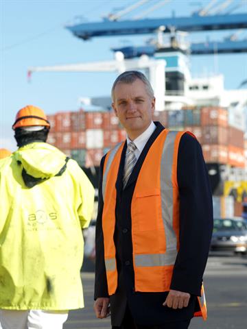 Managing director Jens Madsen says the planned changes will streamline port operations.