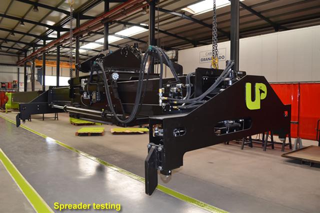 Spreader testing