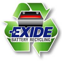 Exide is one of the largest recyclers of lead-acid batteries.
