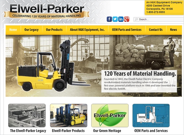 The newly Re-launched ElwellParker.com