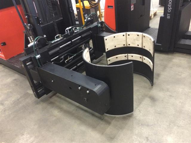 Special heavy duty 180° frontal drum tipper.