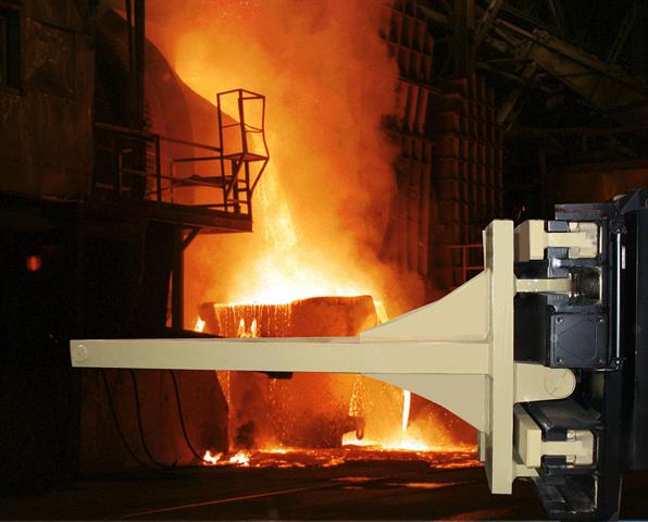 Long Reach's forge clamp