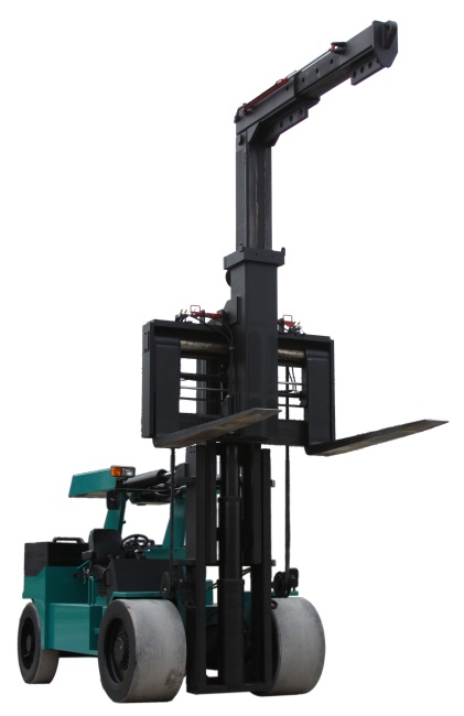 Orion High Capacity forklift. High Reach is currently looking for dealers in Latin America.