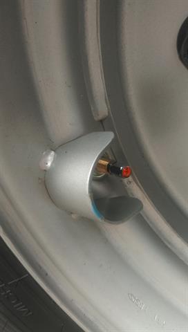 View sensor valve rim outside A