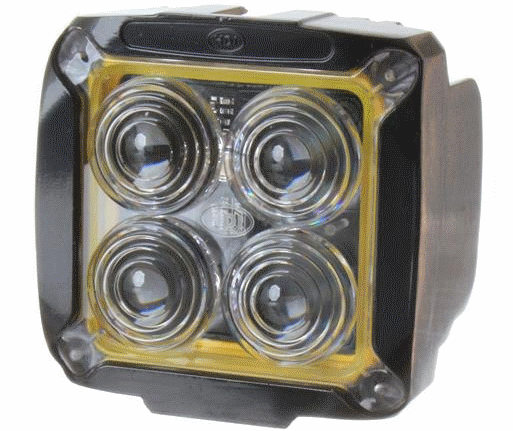 4 LED Blue Spotlight