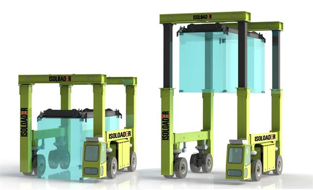 The Isoloader Low Lifter - Battery Electric E-Straddle or Diesel Power