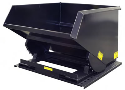 Fork Mounted Self Dumping Hopper