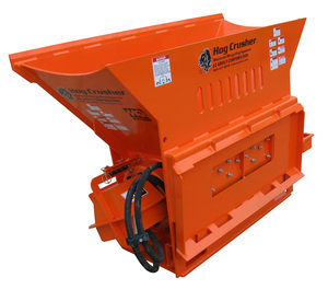 Multiquip's EZ Grout Hog Crusher can be attached to a skid steer loader or forklift.