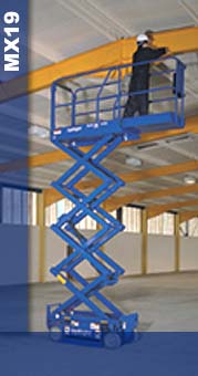 UpRight MX19 Micro-Scissor Lift.