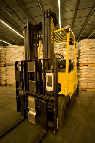 RFID technology has been deployed with Yale and Hyster forklifts