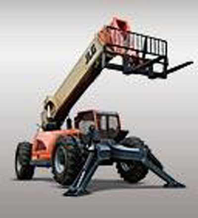 JLG's new premises allows it to display a wider range of telehandlers than previously.