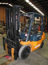 One of the missing forklifts