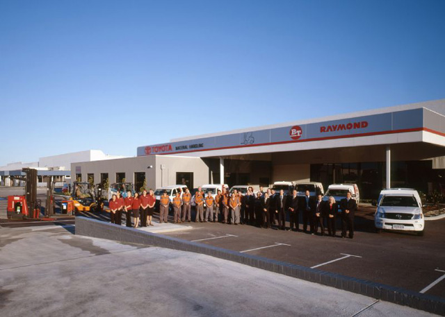 Toyota Material Handling's new facility in West Australia