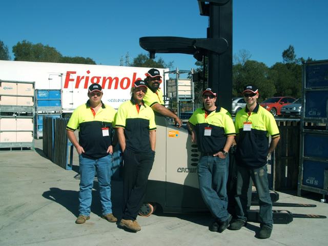 From left: State finalists Brett Loller (SA), winner Ben Manfield (Qld), Inoke Paea (NSW), Glenn Castle (Vic) and Anthony Zugaro (WA).