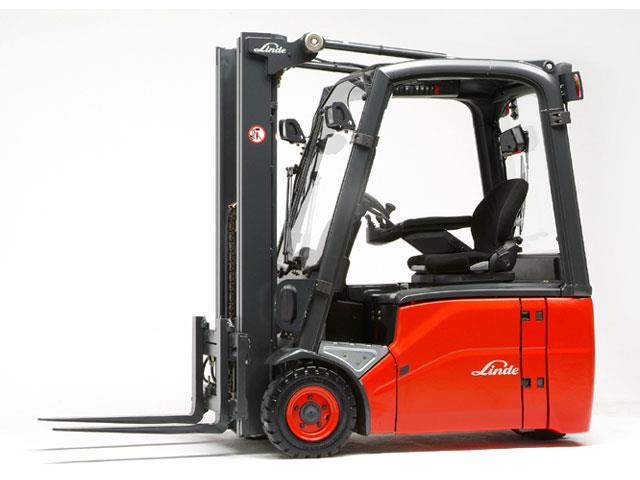 The Linde E12-E20 forklift