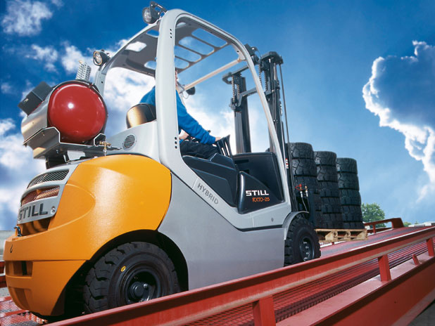The RX70 forklift.