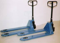 Rocla hand pallet trucks.