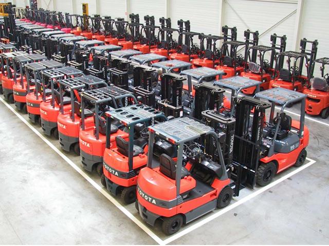Around 300 machines in stock for Hermans.