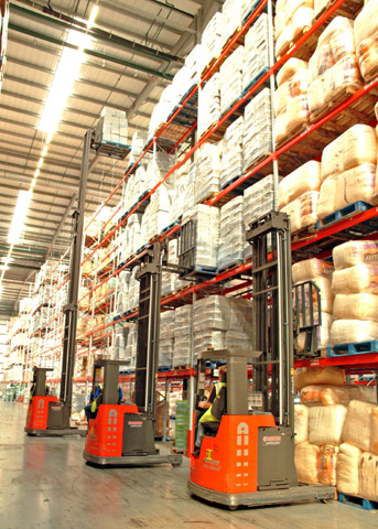 Instore's new Huddersfield distribution centre.