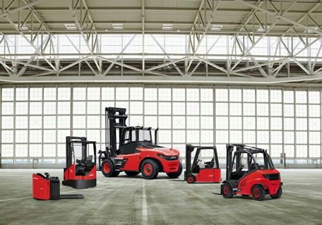 Linde claims to be the largest supplier of short-term hire forklifts in the UK.