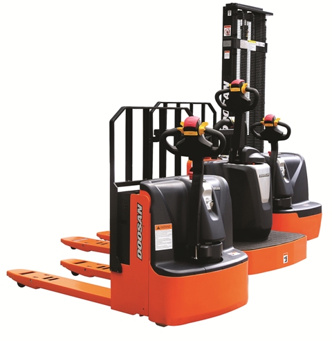 Doosan electric pallet walkers