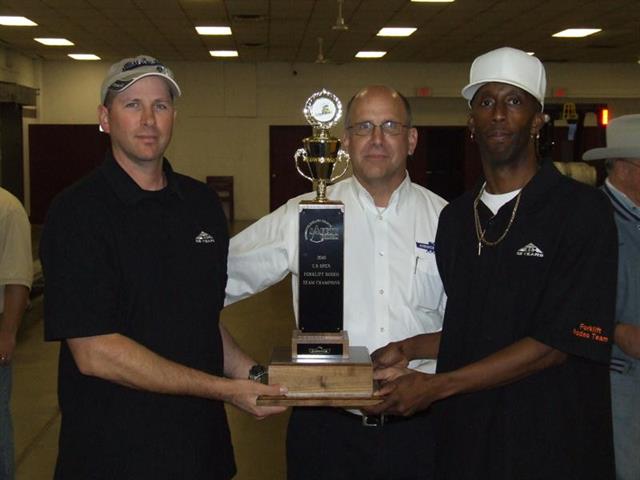 From left: Eric Zumbrun, David Geurts and Larry Lawrence