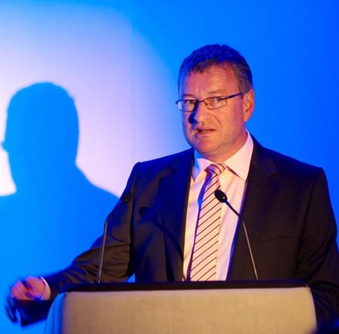 Board member Bill Goodwin at the BITA AGM.