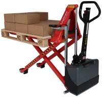 Electrick thork lift with level control - <i>click for more information.</i>