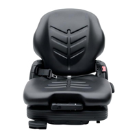 Durable Forklift Seat for Hydraulic Material Handling Vehicle with En13490 It1+It2&ISO7096 Em1+Em7 (BF16)