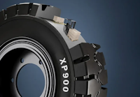 XP800 Solid Resilient Forklift Tires