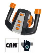 Multifunction steering wheel AURIGO CAN. For more company and product information - <i>Click to visit the website</i>
