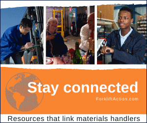 Stay connected to the materials handling community with Forkliftaction's free resources