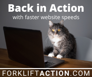 faster website on Forkliftaction