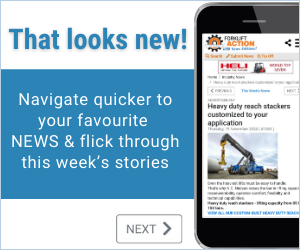 Navigate Forkliftaction News pages quickly