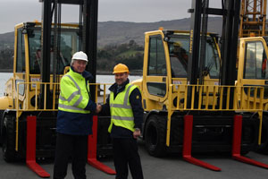 Barloworld Handling will supply four new Hyster forklifts to the busy port that receives up to 1,000 ships annually.