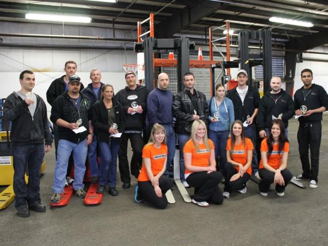 B.C.’s best Forklift Operators Face off
