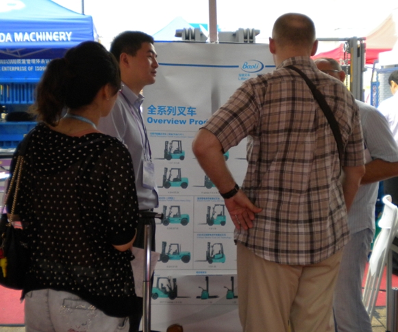 KION Baoli shows up at Canton Fair