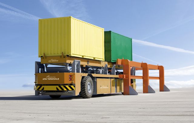APM Terminals has ordered Lift AGVs that can carry two containers at a time.