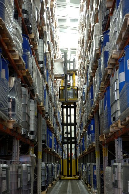 BASF updates the VNA fleet at its Bradford facility.