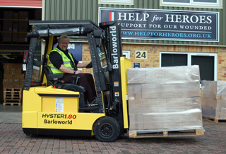 Barloworld Handling supplied the Hyster J1.8XMT electric forklift on a free, long-term rental deal.
