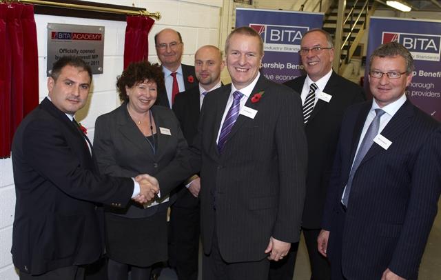 James Clark, secretary-general BITA at the opening of the BITA academy
