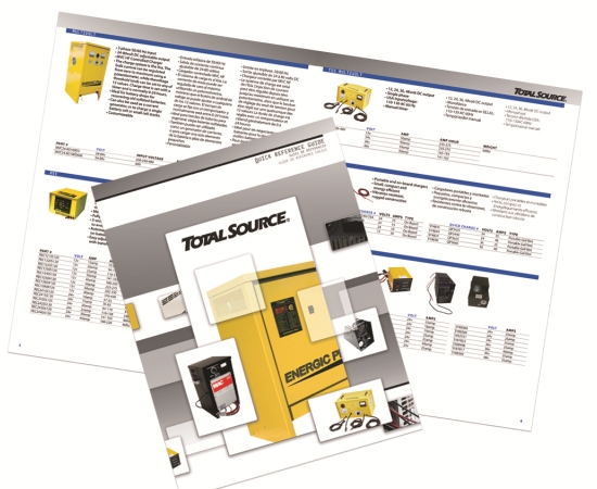 TVH<sup>®</sup> - SMH<sup>®</sup> Announces the Charger Quick Reference Guide