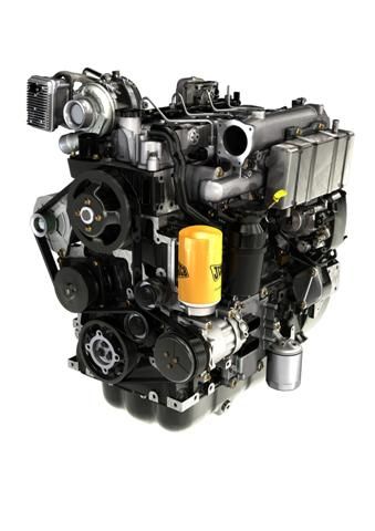 JCB's Tier 4 engine which goes into production next year.