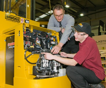 Briggs has welcomed youths to its engineering team.