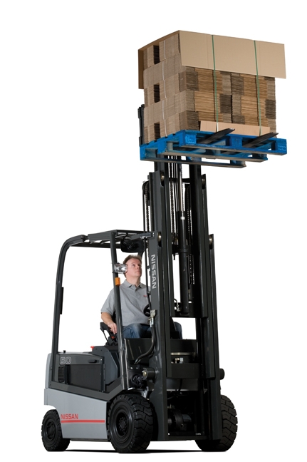 Nissan Forklift’s QX Series of Electric Lift Trucks offers features to rival internal combustion forklifts